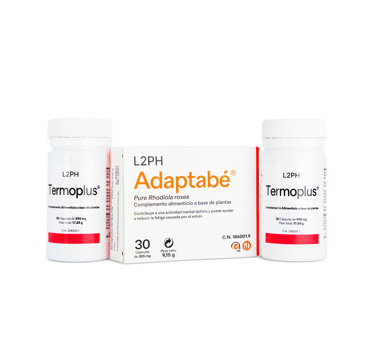 PACK CONTROL DE PESO SIN ANSIEDAD (Adaptabé®+Termoplús®) Control de Peso| Quemagrasas | Sin ansiedad | Inhibidor del Apetito.