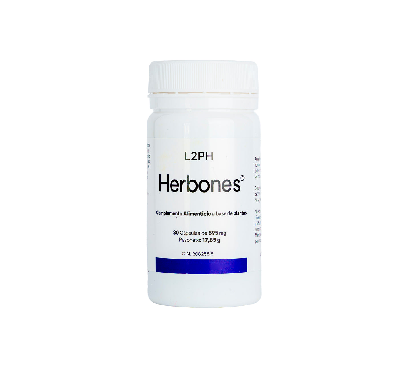 HERBONÉS 30 CÁPSULAS® | Retención de Líquidos, Hinchazón, Funcionalidad Digestiva.