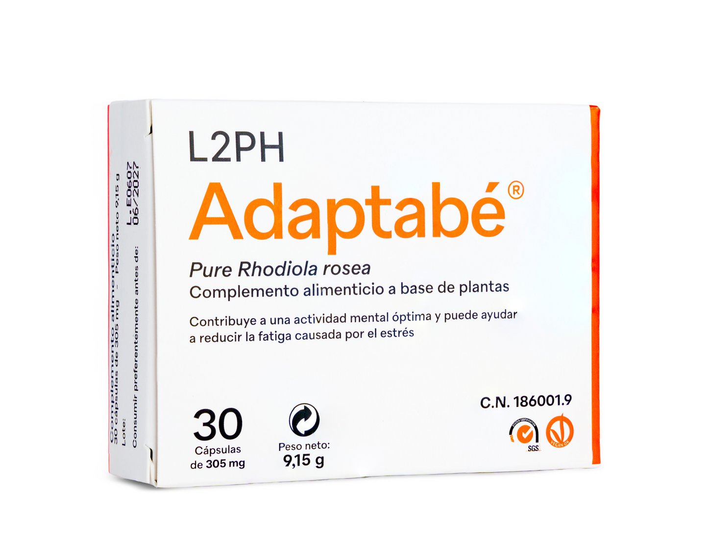 ADAPTABÉ 30 CÁPSULAS® | Estado de Ánimo, Estrés, Ansiedad, Cansancio Crónico o Injustificado