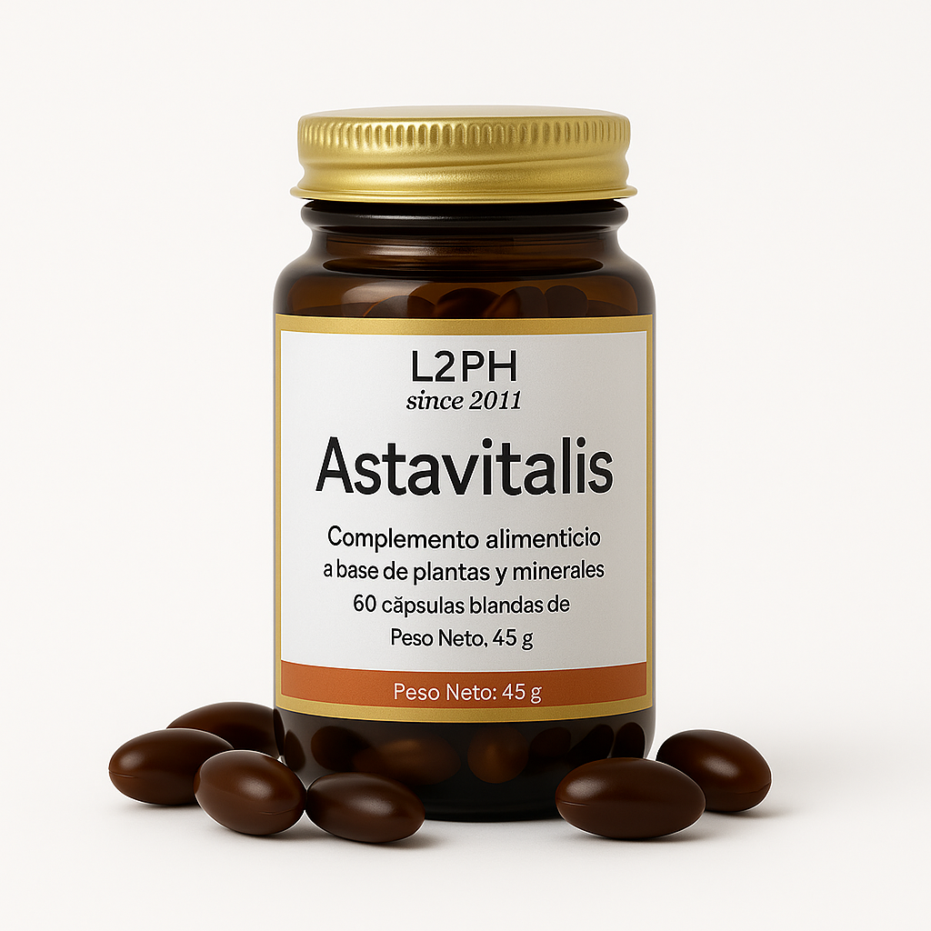 ASTAVITALIS (60 caps) | Arrugas. Articulaciones. Anti-Envejecimiento. 100% NATURAL