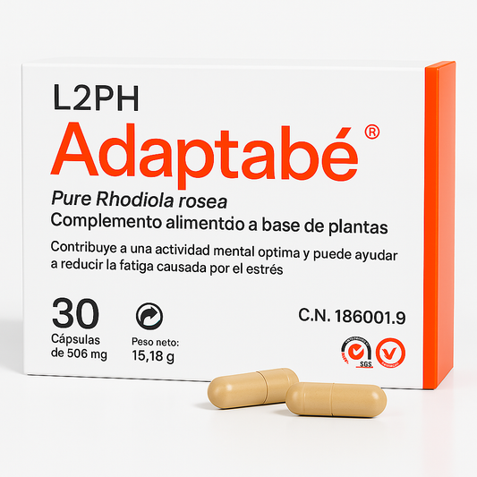 ADAPTABÉ 30 CÁPSULAS® | Estado de Ánimo, Estrés, Ansiedad, Cansancio Crónico o Injustificado
