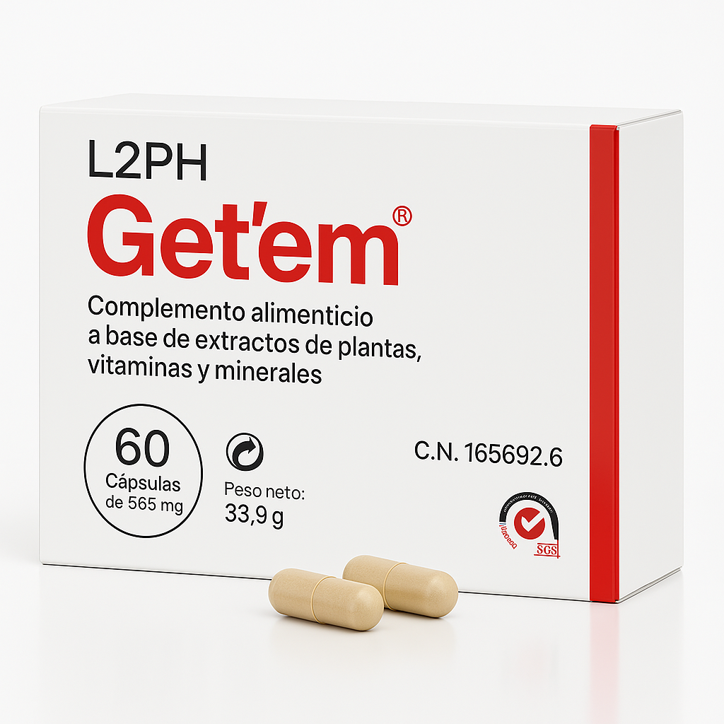GETEM (60 caps) | Menopausia, Sofocos, Falta de Deseo, Sequedad Vaginal