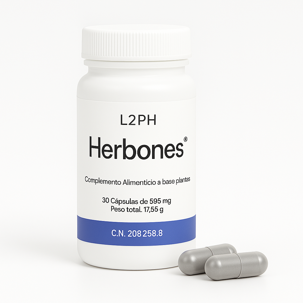 HERBONÉS (30 caps) | Retención de Liquidos. Hinchazón. Funcionalidad Digestiva.