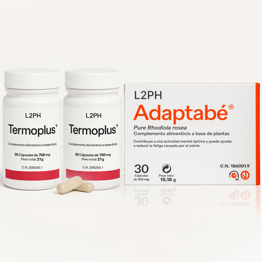 PACK CONTROL DE PESO SIN ANSIEDAD (Adaptabé®+Termoplús®) Control de Peso| Quemagrasas | Sin ansiedad | Inhibidor del Apetito.