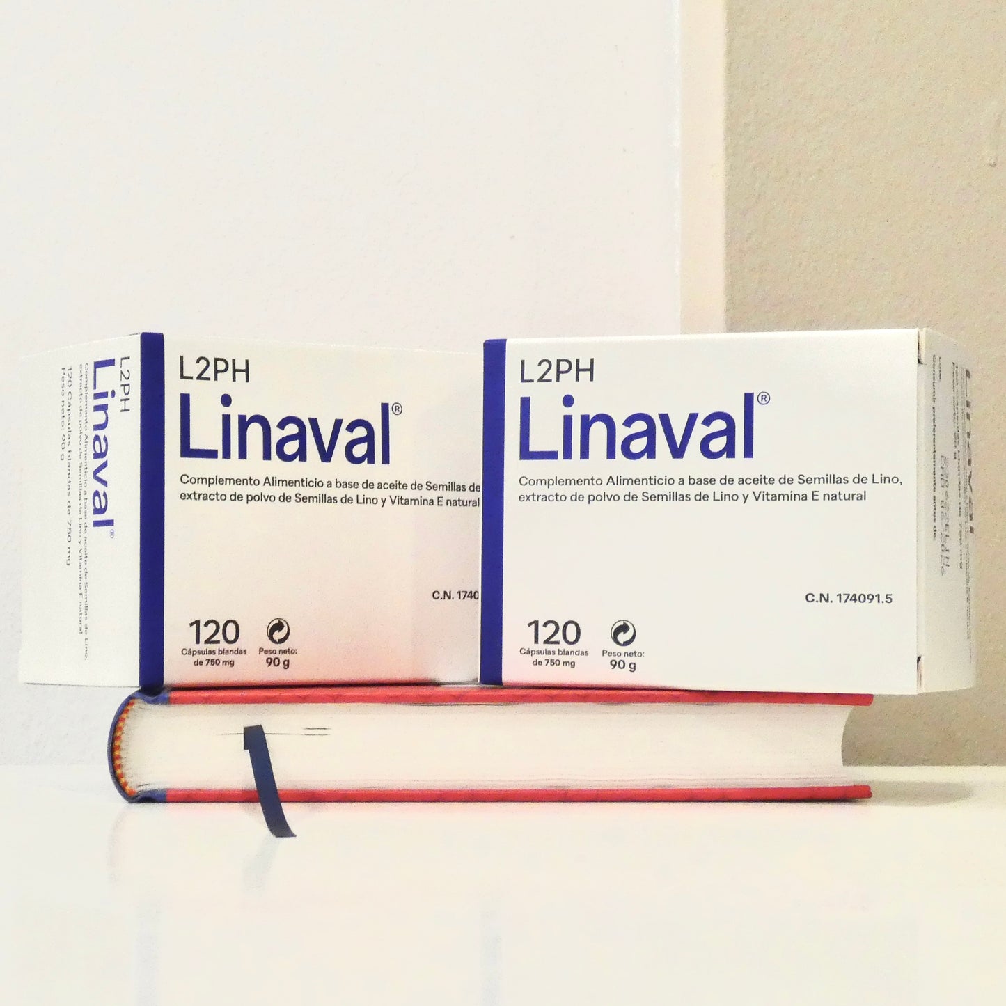 Pack 2 LINAVAL 120 Cápsulas® Sequedad – 60 días| Sequedad: Vaginal, Ocular y más.