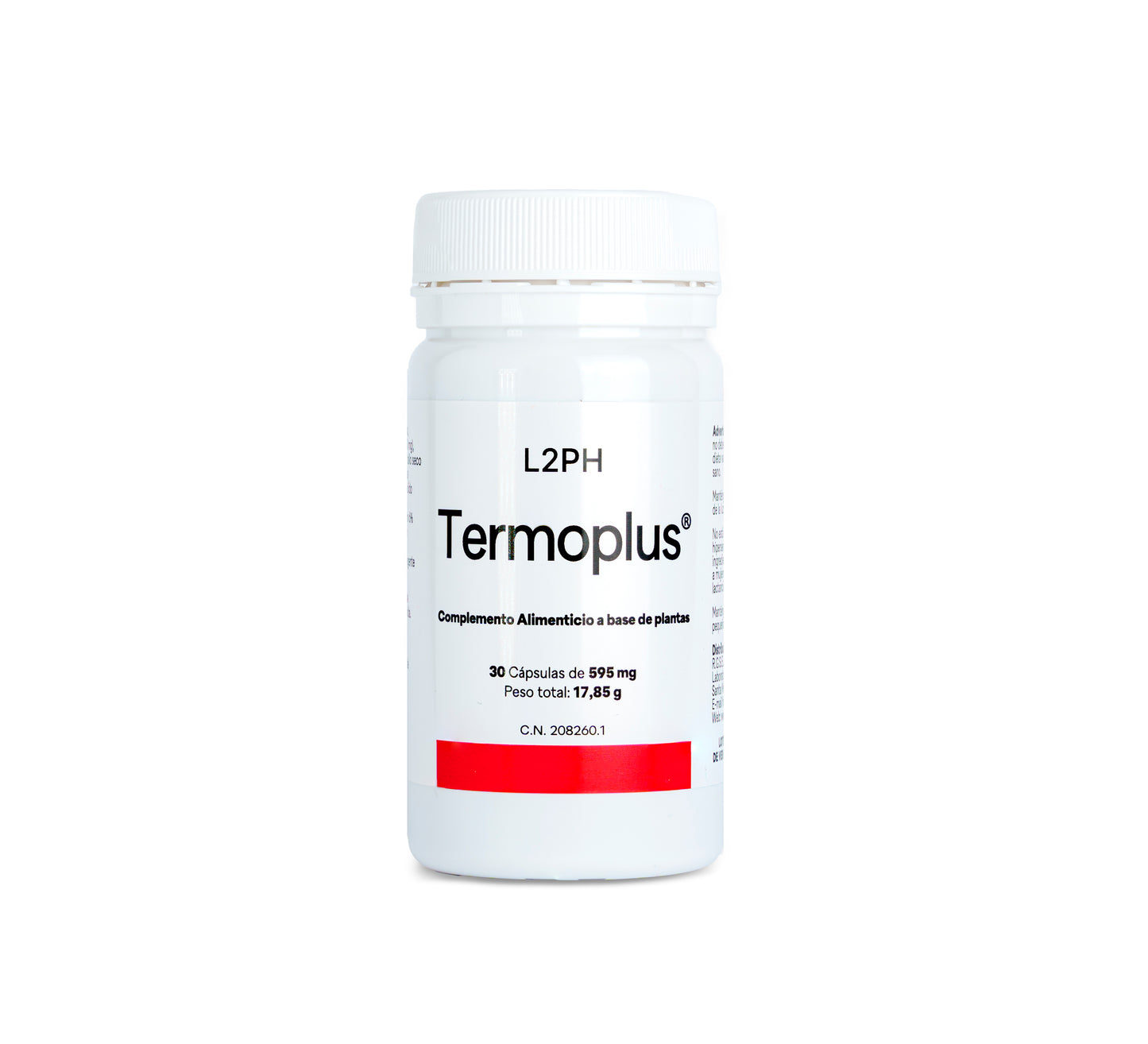 TERMOPLÚS 30 CÁPSULAS®| Quemagrasas. Inihibidor del Apetito. Estimula el Metabolismo