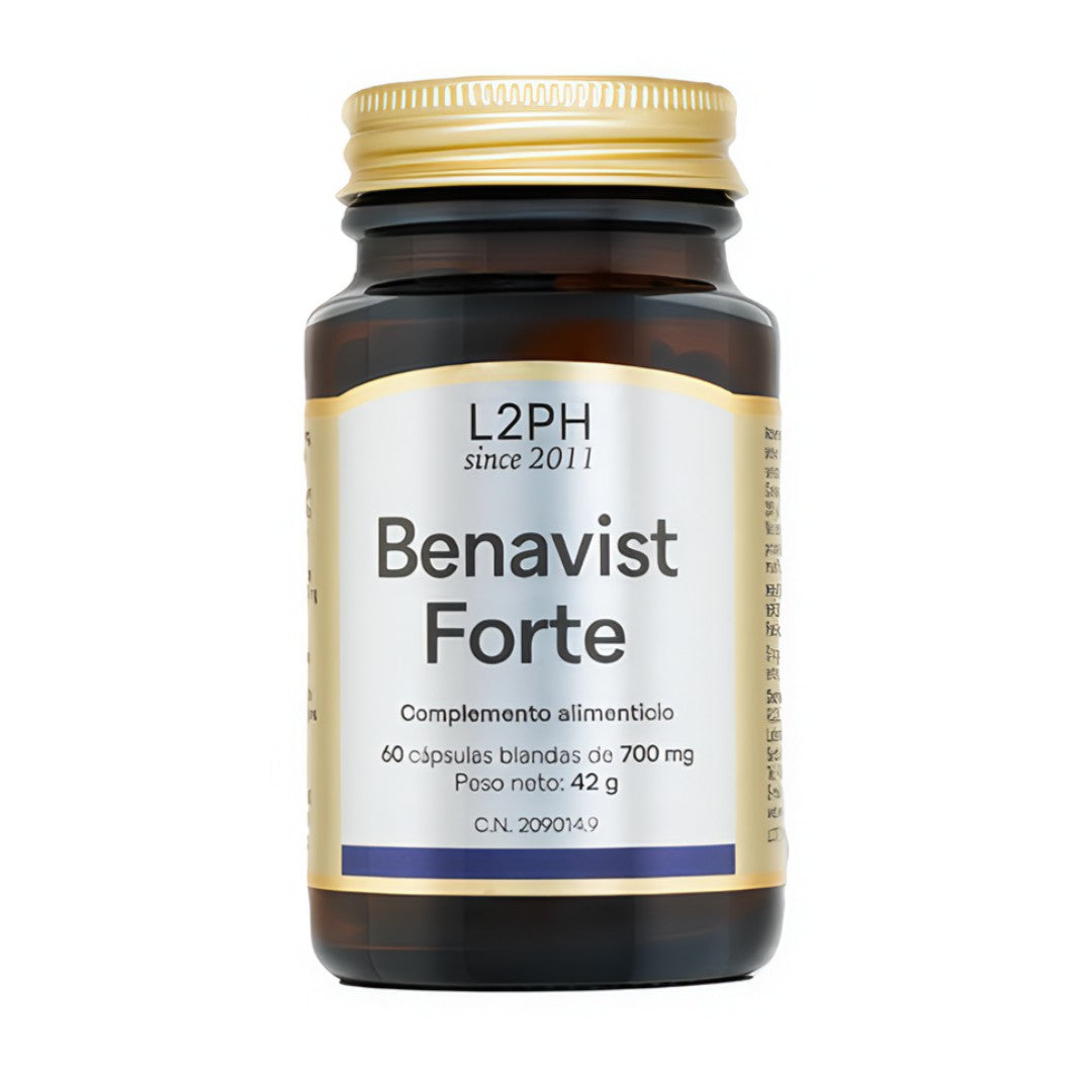 BENAVIST FORTE 60 CÁPSULAS® | Arrugas. Anti-Envejecimiento. 100% NATURAL