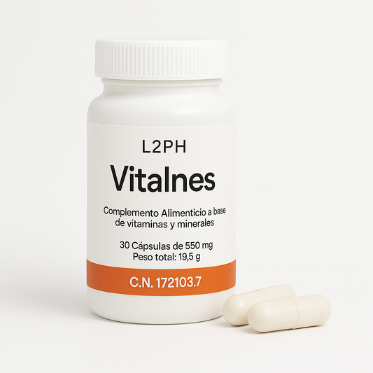 VITALNÉS 30 CÁPSULAS® | MULTIVITAMÍNICO MINERAL DE USO DIARIO | FORTALECE EL SISTEMA INMUNE | COMBATE CARENCIAS NUTRICIONALES