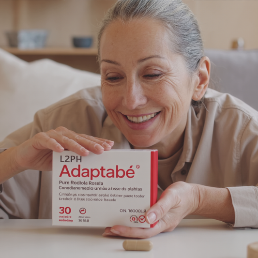 ADAPTABÉ 30 CÁPSULAS® | Estado de Ánimo, Estrés, Ansiedad, Cansancio Crónico o Injustificado