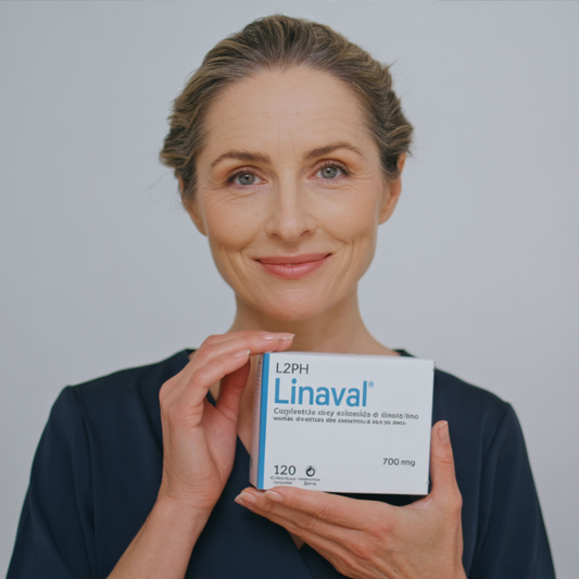 LINAVAL 120 Cápsulas® | Sequedad: Vaginal, Ocular y más.