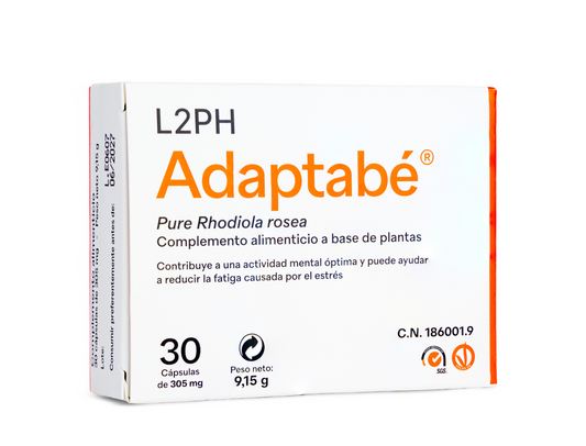 ADAPTABÉ 30 CÁPSULAS® | Estado de Ánimo, Estrés, Ansiedad, Cansancio Crónico o Injustificado