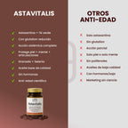 ASTAVITALIS (60 caps) | Arrugas. Articulaciones. Anti-Envejecimiento. 100% NATURAL