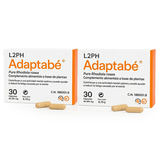 Pack Ansiedad-Estado de Ánimo 2 ADAPTABÉ 30 CÁPSULAS® | Estrés| Falta de deseo| Cansancio Crónico o Injustificado