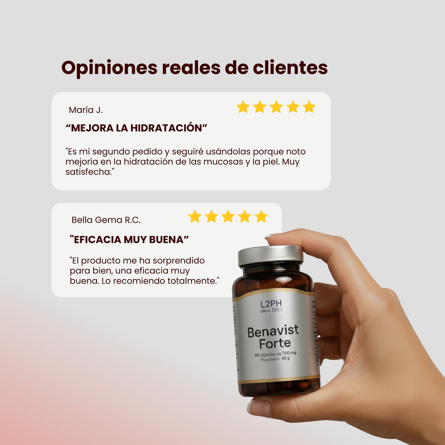 BENAVIST FORTE 60 CÁPSULAS® | Arrugas. Anti-Envejecimiento. 100% NATURAL