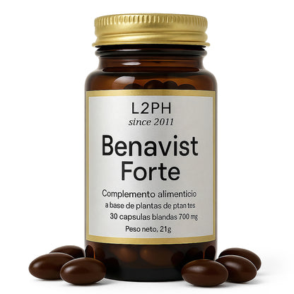 BENAVIST FORTE 60 CÁPSULAS® | Arrugas. Anti-Envejecimiento. 100% NATURAL