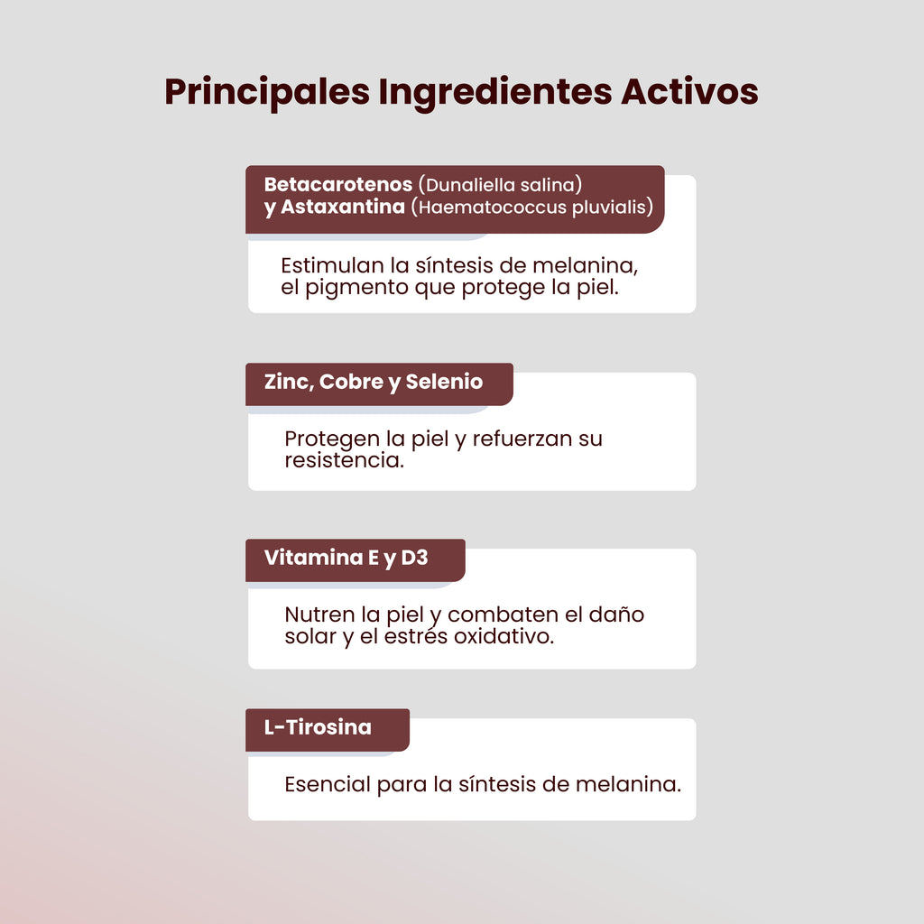 CAROSOL2 30 CÁPSULAS®| Alergia al Sol, Bronceado Natural, Antioxidante especifico de piel