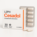 CESADOL 30 CAPSULAS®| Dolor Crónico| Dolor en Articulaciones| Fibromialgia| Migrañas| Dismenorrea o Menstruación Dolorosa