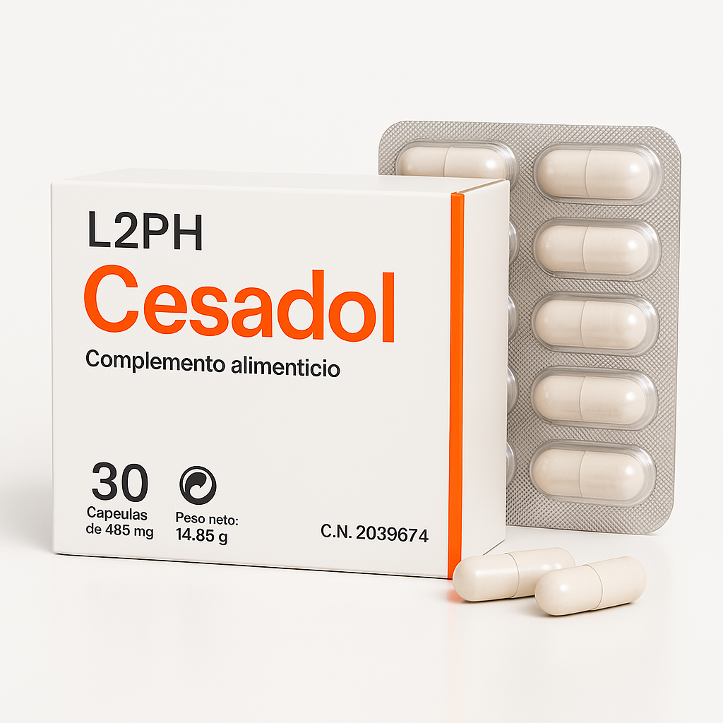 CESADOL 30 CAPSULAS®| Dolor Crónico| Dolor en Articulaciones| Fibromialgia| Migrañas| Dismenorrea o Menstruación Dolorosa