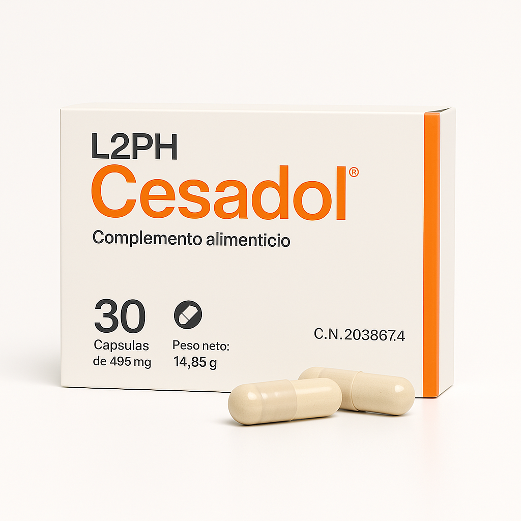 CESADOL 30 CAPSULAS®| Dolor Crónico| Dolor en Articulaciones| Fibromialgia| Migrañas| Dismenorrea o Menstruación Dolorosa