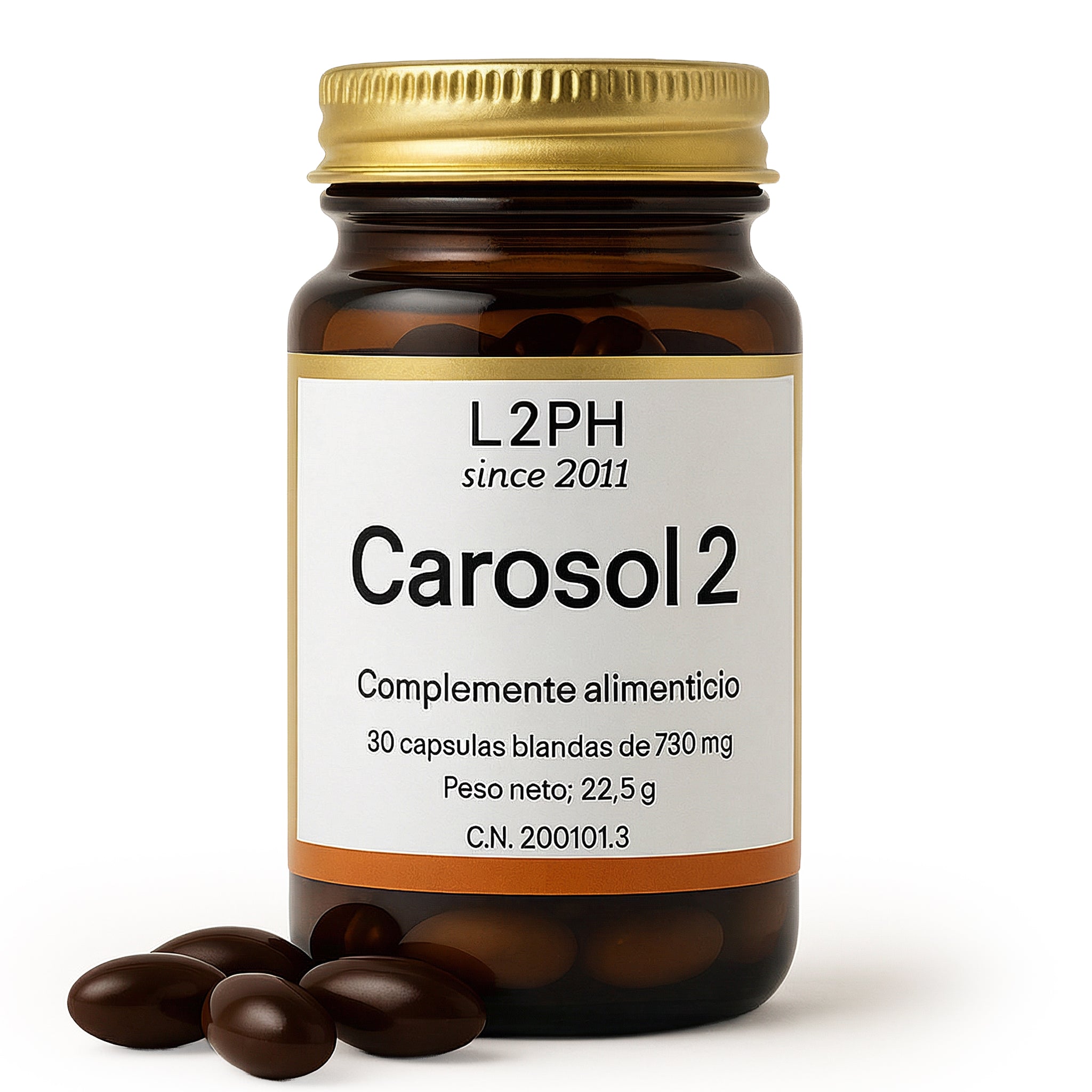 CAROSOL2 30 CÁPSULAS®| Alergia al Sol, Bronceado Natural, Antioxidante especifico de piel