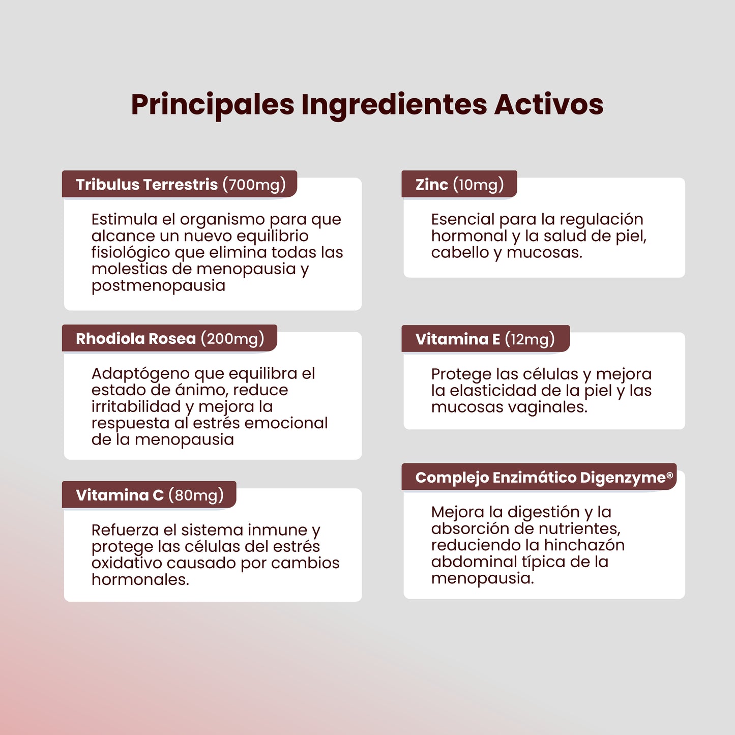 GETEM 60 CAPSULAS® | Menopausia, Sofocos, Falta de Deseo, Sequedad Vaginal