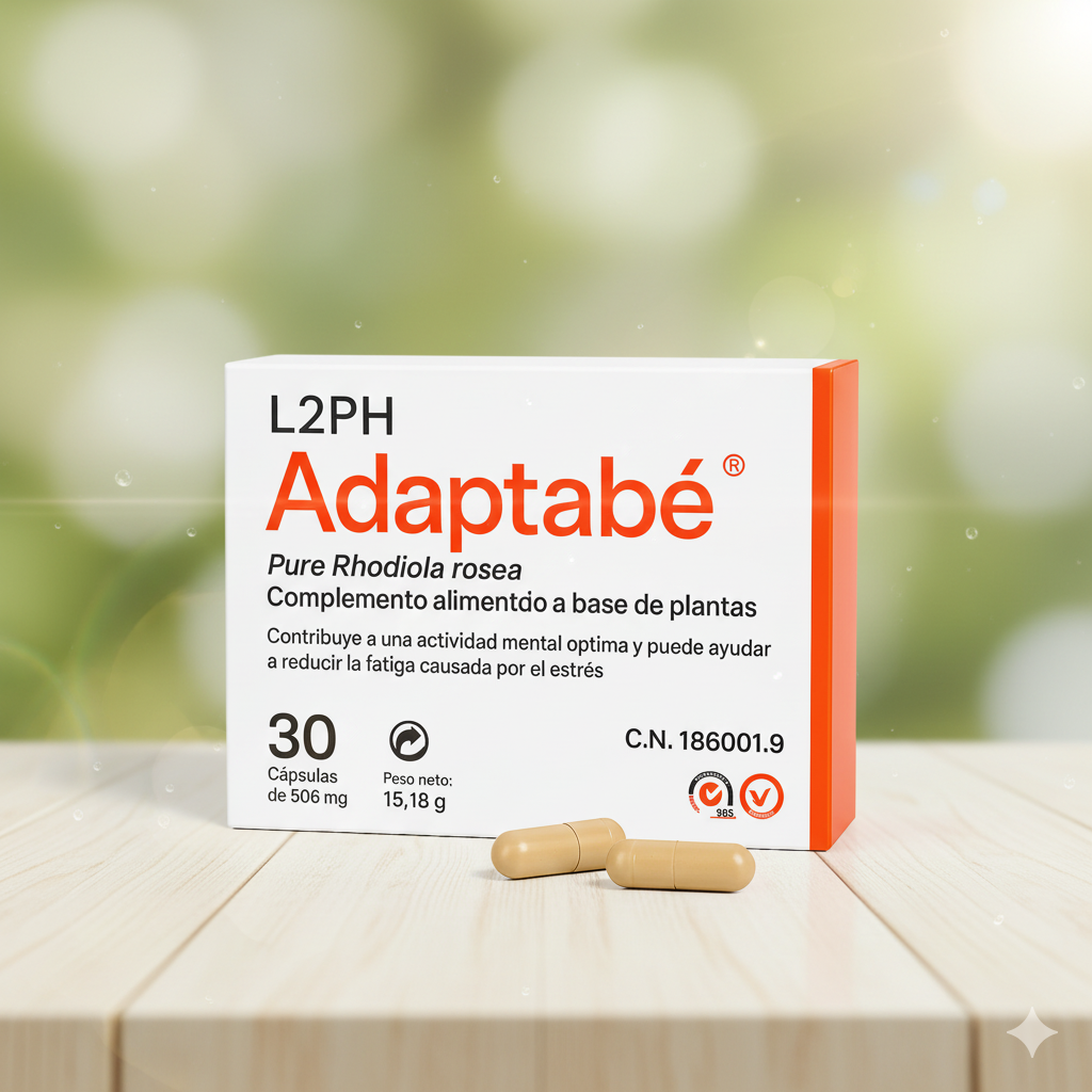 ADAPTABÉ 30 CÁPSULAS® | Estado de Ánimo, Estrés, Ansiedad, Cansancio Crónico o Injustificado