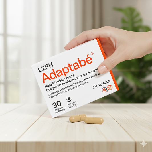 ADAPTABÉ 30 CÁPSULAS® | Estado de Ánimo, Estrés, Ansiedad, Cansancio Crónico o Injustificado