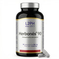 HERBONÉS90 90 CÁPSULAS® | Retención de Líquidos | 1 mes completo | Hinchazón | Funcionalidad Digestiva.