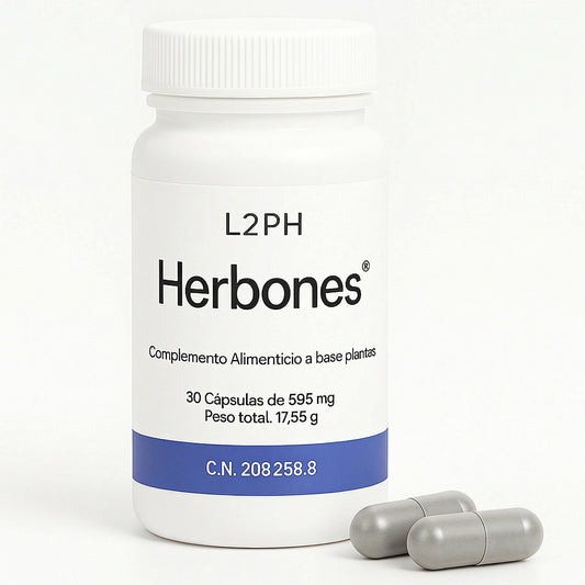 HERBONÉS 30 CÁPSULAS® | Retención de Líquidos | Tratamiento | Hinchazón, Funcionalidad Digestiva.