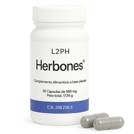 HERBONÉS 30 CÁPSULAS® | Retención de Líquidos | Tratamiento | Hinchazón, Funcionalidad Digestiva.