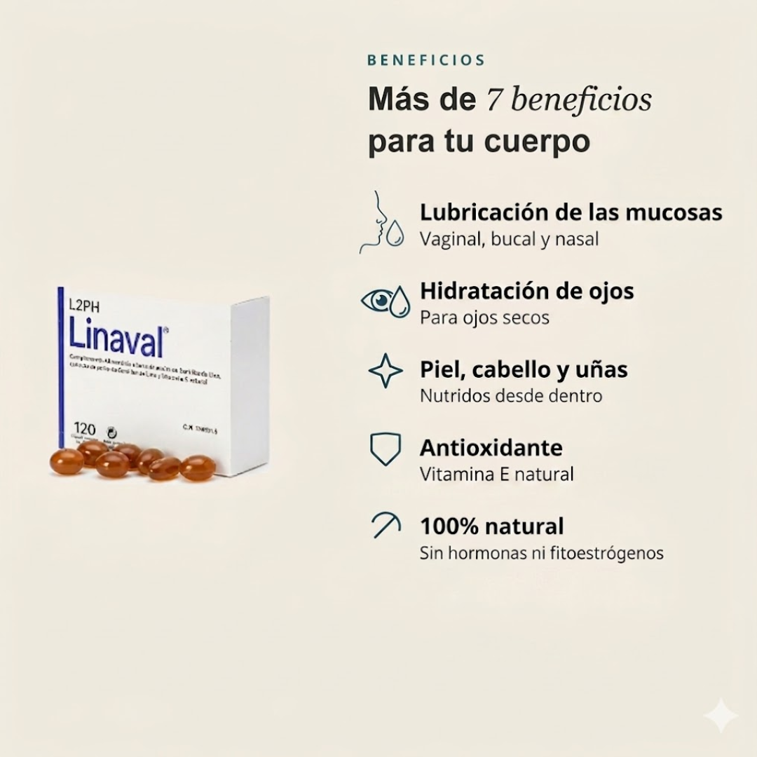 Linaval · 120 cáps
