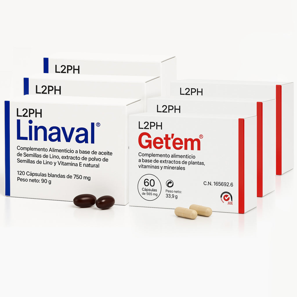 Pack Sequedad Vaginal EXTREMA – 90 días | Linaval + Get’em® Hidratación natural desde el interior