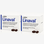 Pack 2 LINAVAL 120 Cápsulas® Sequedad – 60 días| Sequedad: Vaginal, Ocular y más.