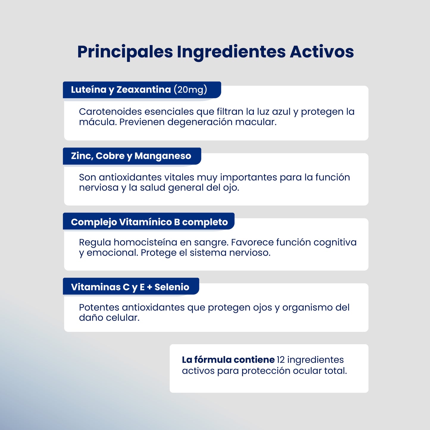 LUTEINGOLD 30 CÁPSULAS®| Evita y previene Deg. Mac. seca, cataratas, presbicia o vista cansada. Frena la perdida de visión