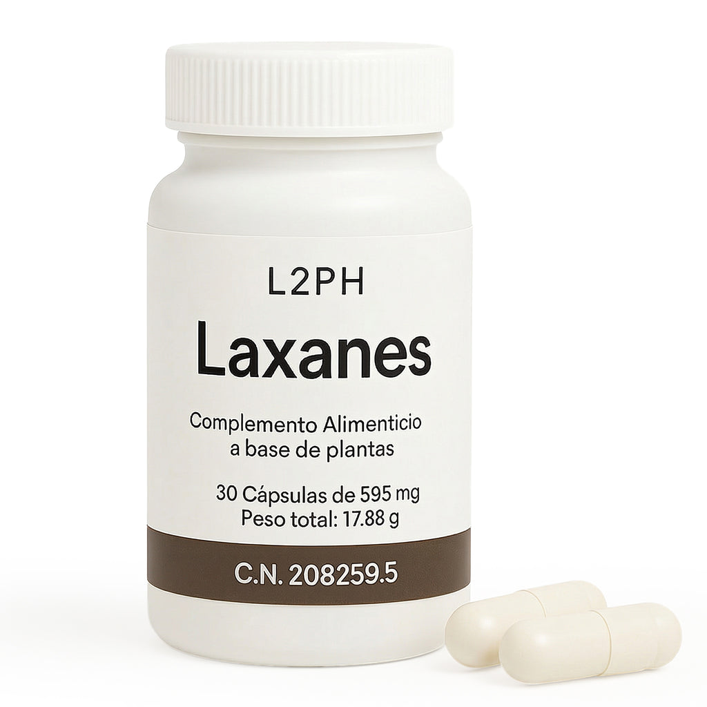 LAXANÉS 30 CÁPSULAS® | Complemento Alimenticio | Laxante Natural | Tránsito Intestinal Saludable y Eficiente
