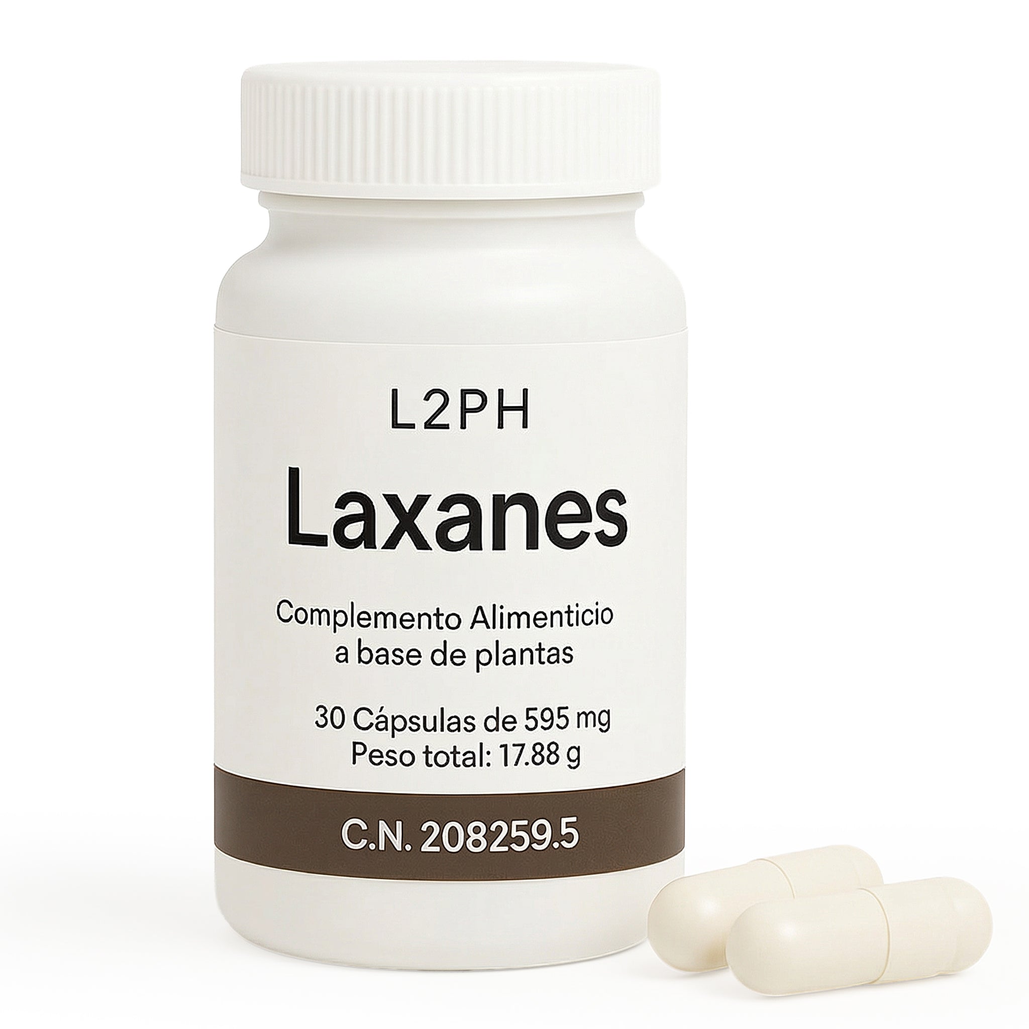 LAXANÉS 30 CÁPSULAS® | Complemento Alimenticio | Laxante Natural | Tránsito Intestinal Saludable y Eficiente