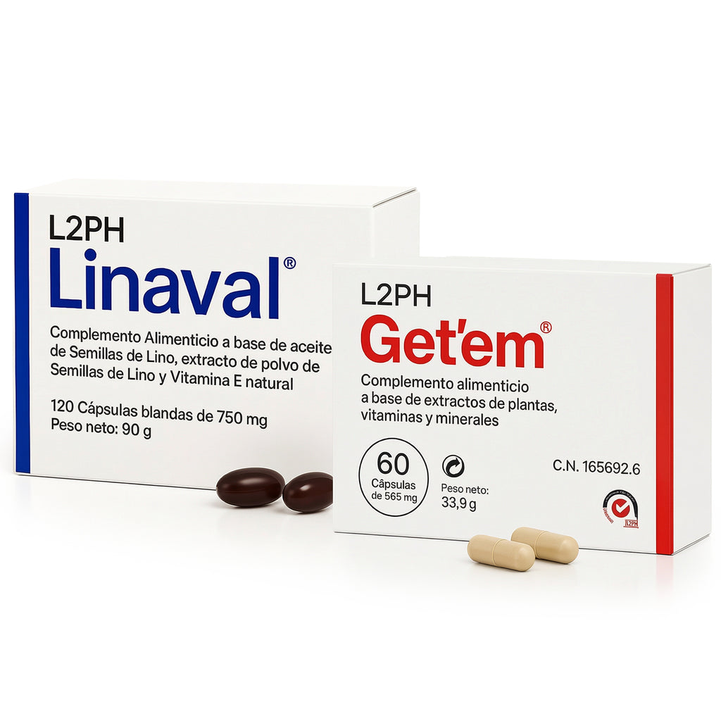 Pack Sequedad Vaginal EXTREMA – 30 días | Linaval + Get’em® Hidratación natural desde el interior