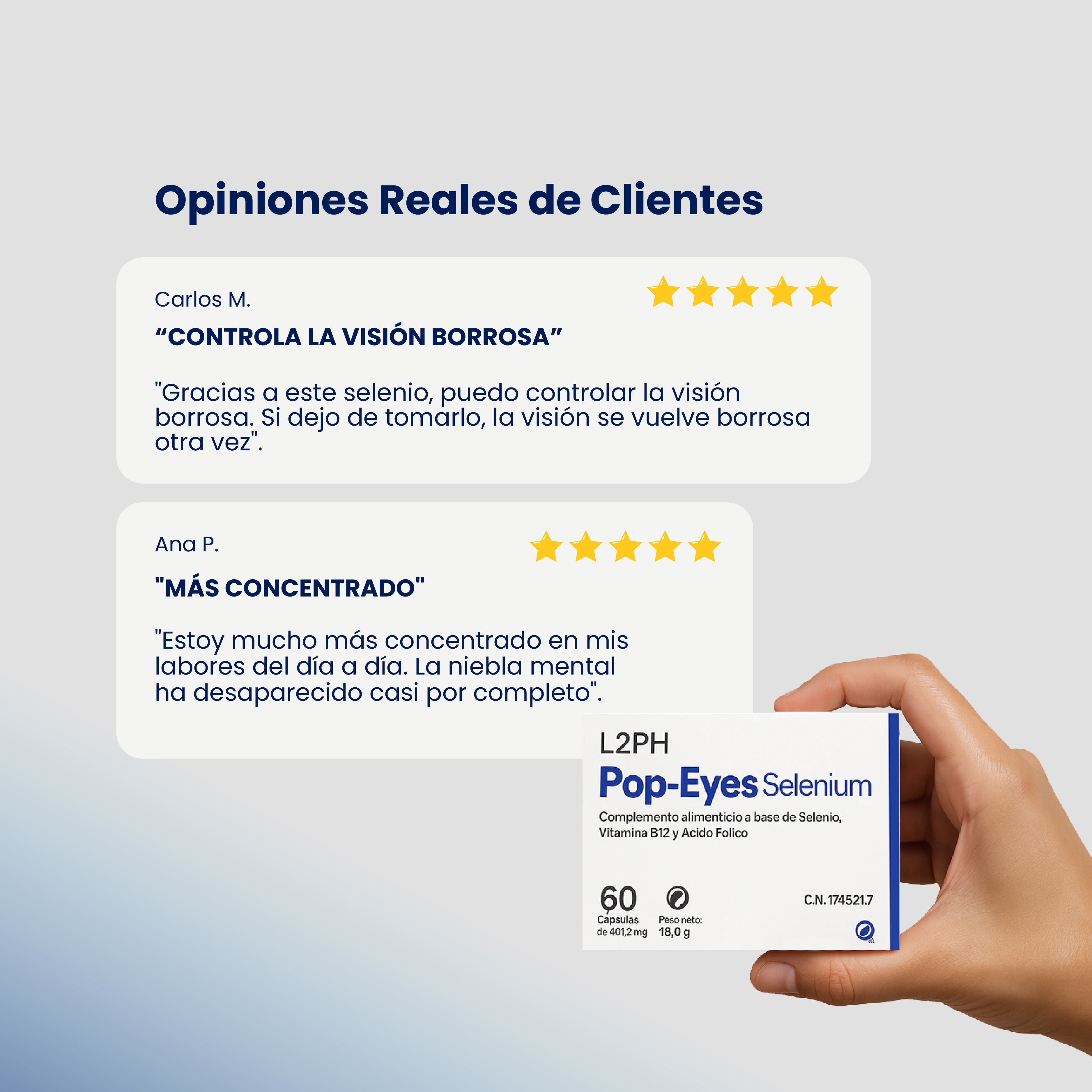 POP-EYES SELENIUM 60 CAPSULAS®| Orbitopatías del Síndrome de Graves | Bienestar Ocular y Tiroideo | Fortalece el tejido ocular y la retina | Mejora visión diurna y nocturna