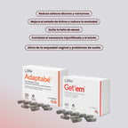 Pack Menopausia - Falta de deseo Adaptabé®+ Get’em® Menopausia, Sofocos, Falta de Deseo, Energía, Sequedad Vaginal