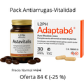 Día de los Mayores 2026 Pack Antiarrugas-Vitalidad. 1 Adaptabé + 1 Astavitalis.