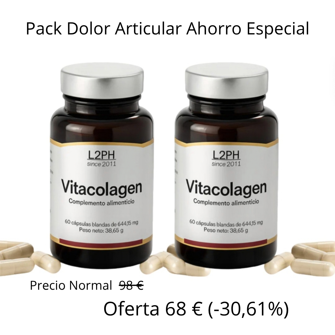 Día de los Mayores 2026. Pack Dolor y Regeneración Articular 2 Vitacolagen