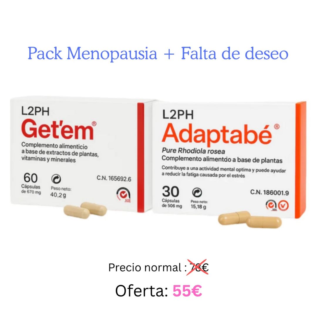 Día de los Mayores 2026. Pack Menopausia-Falta de Deseo.