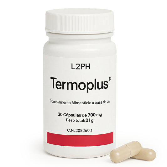 TERMOPLÚS 30 CÁPSULAS®| Quemagrasas. Inihibidor del Apetito. Estimula el Metabolismo