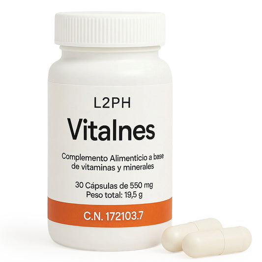 VITALNÉS 30 CÁPSULAS® | MULTIVITAMÍNICO MINERAL DE USO DIARIO | FORTALECE EL SISTEMA INMUNE | COMBATE CARENCIAS NUTRICIONALES