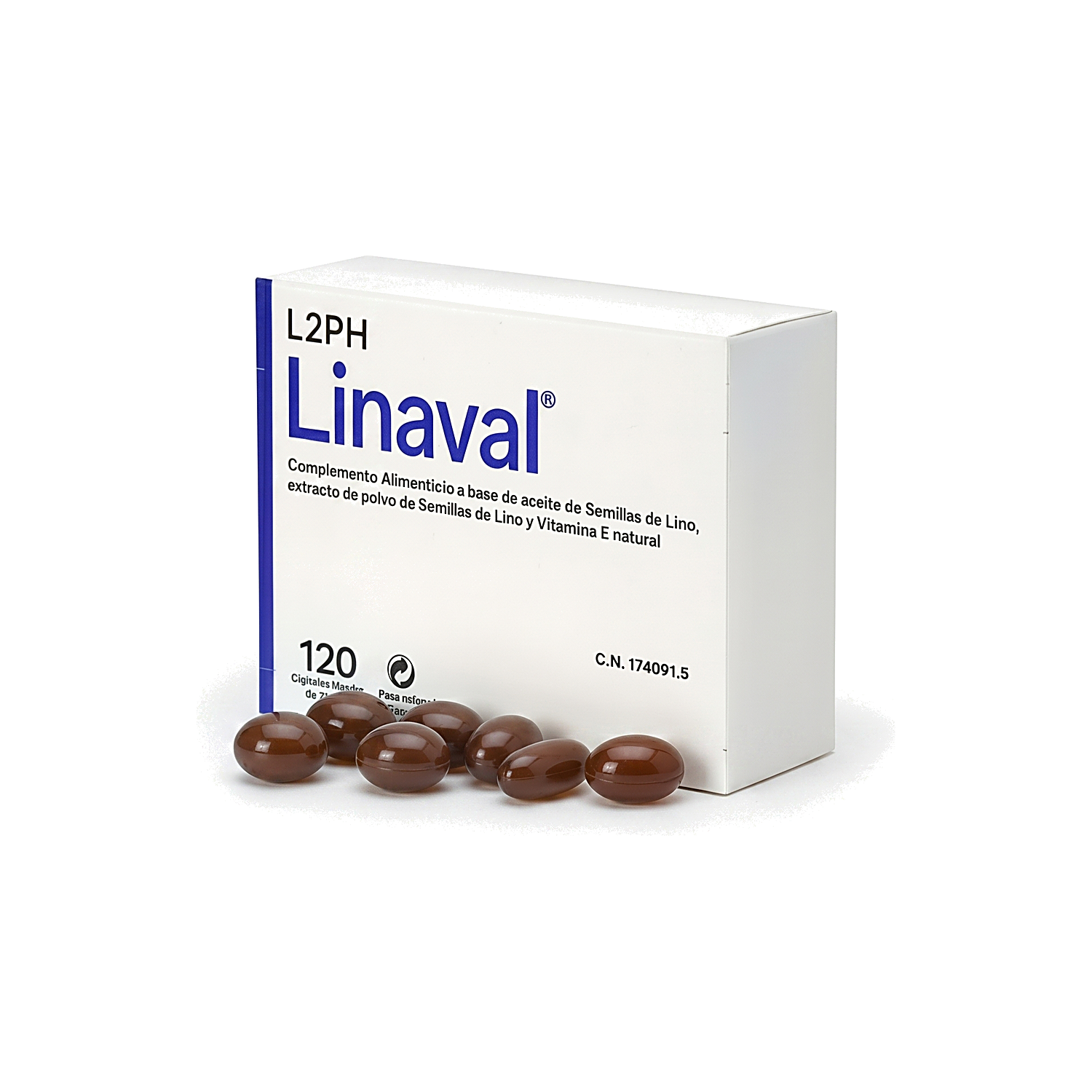 Linaval · 120 cáps