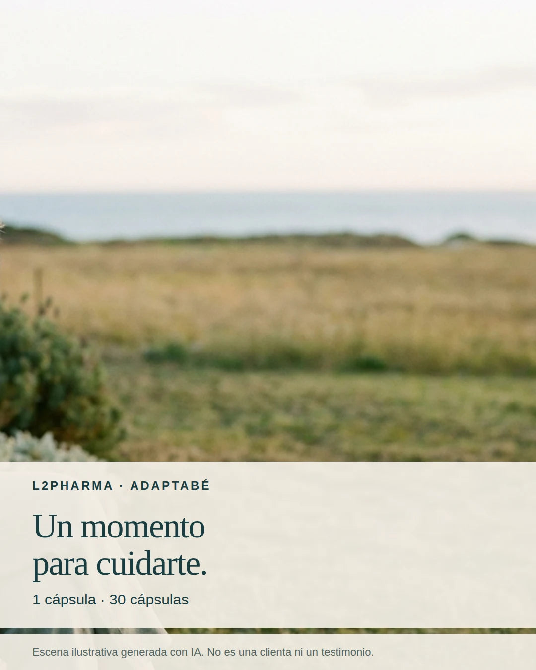 Tu rutina de cuidado. Escena ilustrativa generada con IA, no una clienta ni un testimonio.