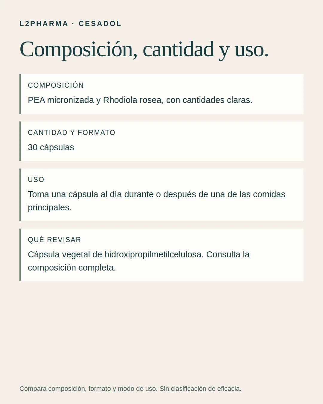 Compara antes de elegir. 