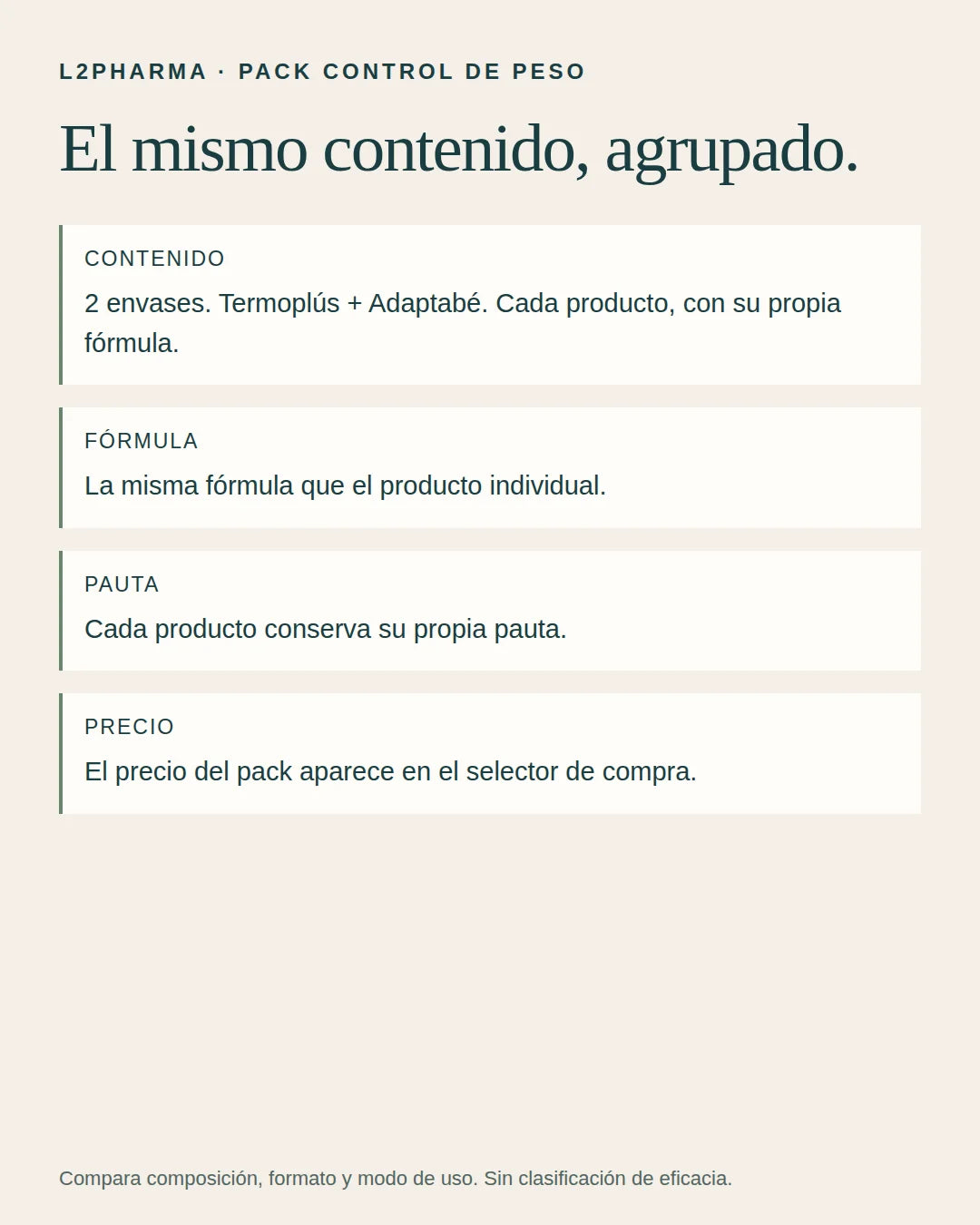Compara antes de elegir. 