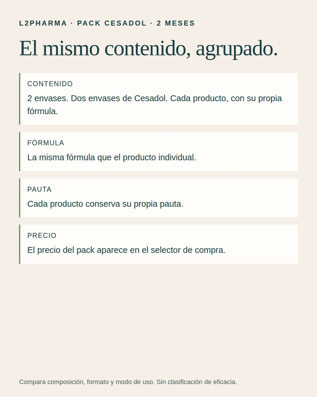 Compara antes de elegir. 