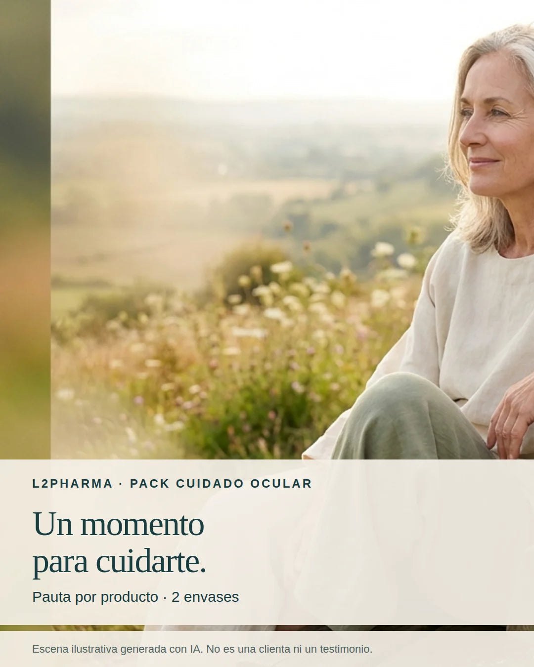 Tu rutina de cuidado. Escena ilustrativa generada con IA, no una clienta ni un testimonio.
